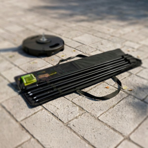 Mât avec sac de transport