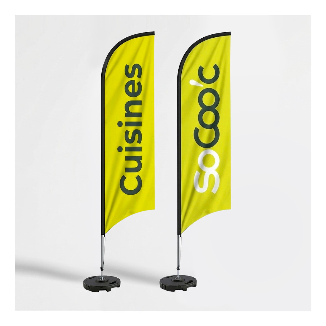 Voile pour oriflamme 3,5m