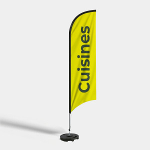 Voile pour oriflamme 3,5m