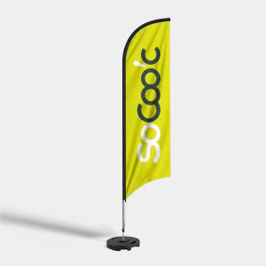 Voile pour oriflamme 3,5m